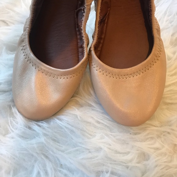 Lucky Brand Essie Flats nude brown size 7 - Picture 6 of 6